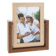 Joe Davies 4x6 Two Tone Spin Photo Frame - Dark - Old Railway Line Garden Centre