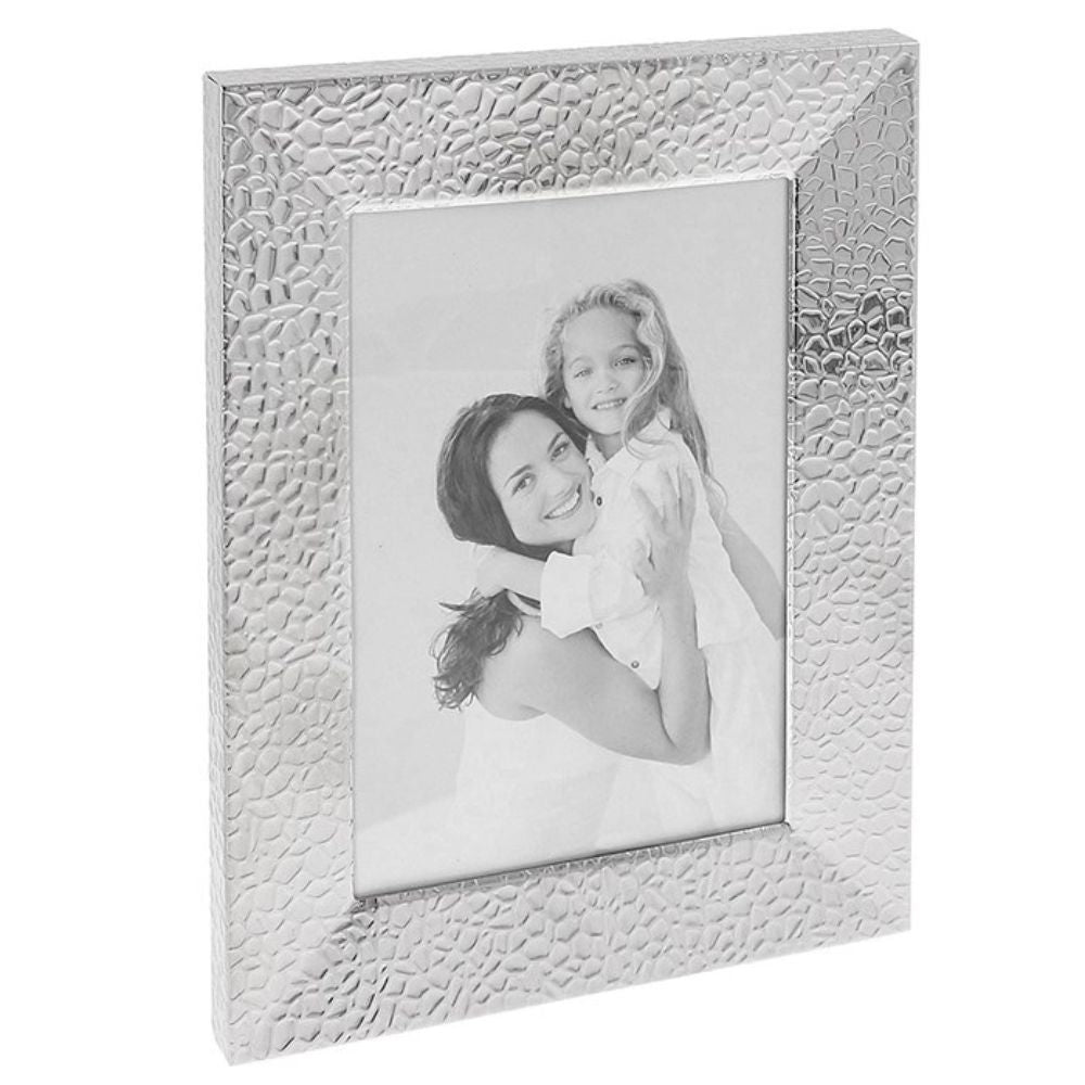 Joe Davies 7cm Silver Hammered Frame