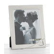 Joe Davies 8x10 Wedding Heart Photo Frame - Silver - Old Railway Line Garden Centre