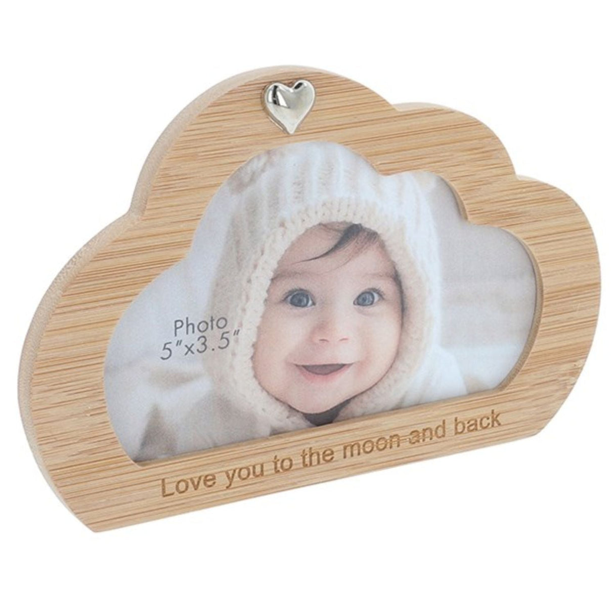Joe Davies Bamboo Cloud Picture Frame - Love - Old Railway Line Garden Centre