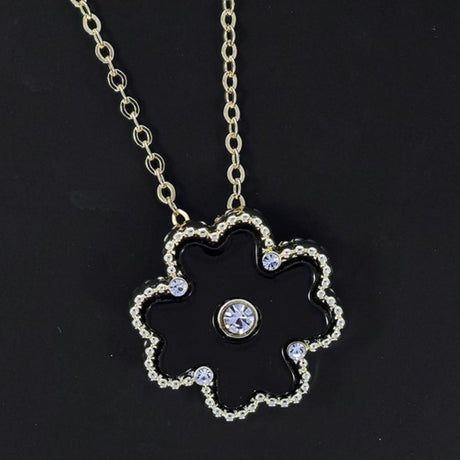 Joe Davies Clover Mother of Pearl Gold Plated Necklace - Old Railway Line Garden Centre