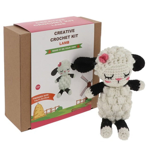 Joe Davies Creative Crochet Kit - Lamb - Old Railway Line Garden Centre