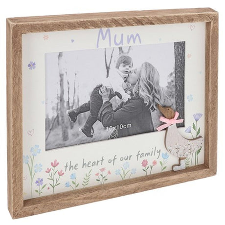 Joe Davies Ditsy Ducks 'Mum' Photoframe - Old Railway Line Garden Centre
