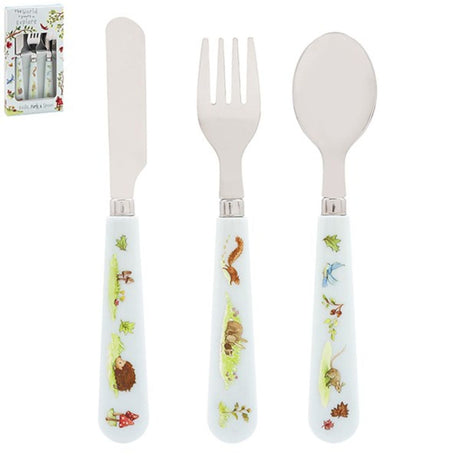 Joe Davies Forest Friends Cutlery Set - Old Railway Line Garden Centre
