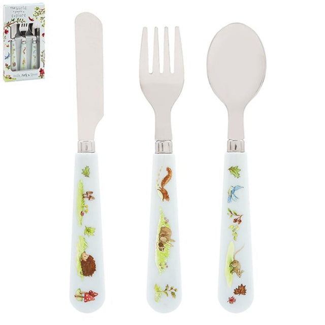 Joe Davies Forest Friends Cutlery Set - Old Railway Line Garden Centre