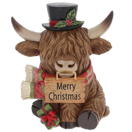 Joe Davies Merry Xmas Coos With Signs Medium (Choice fo 2)