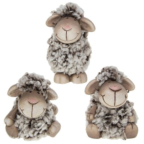 Joe Davies Small Wooly Sheep (Choice of 3) - Old Railway Line Garden Centre