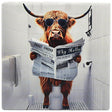 Joe Davies Urban Art Highland Loo Coaster - LP96688 - Old Railway Line Garden Centre