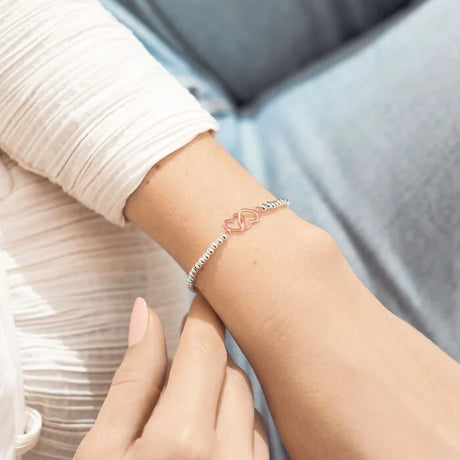 Joma Jewellery A Little 'Beautiful Friend' Bracelet - Silver