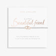Joma Jewellery A Little 'Beautiful Friend' Bracelet - Silver - Old Railway Line Garden Centre