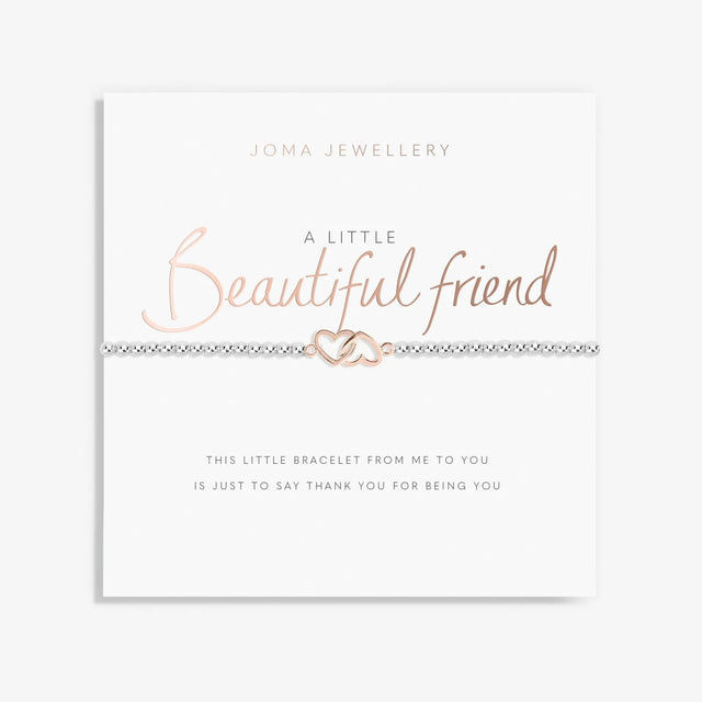 Joma Jewellery A Little 'Beautiful Friend' Bracelet - Silver - Old Railway Line Garden Centre