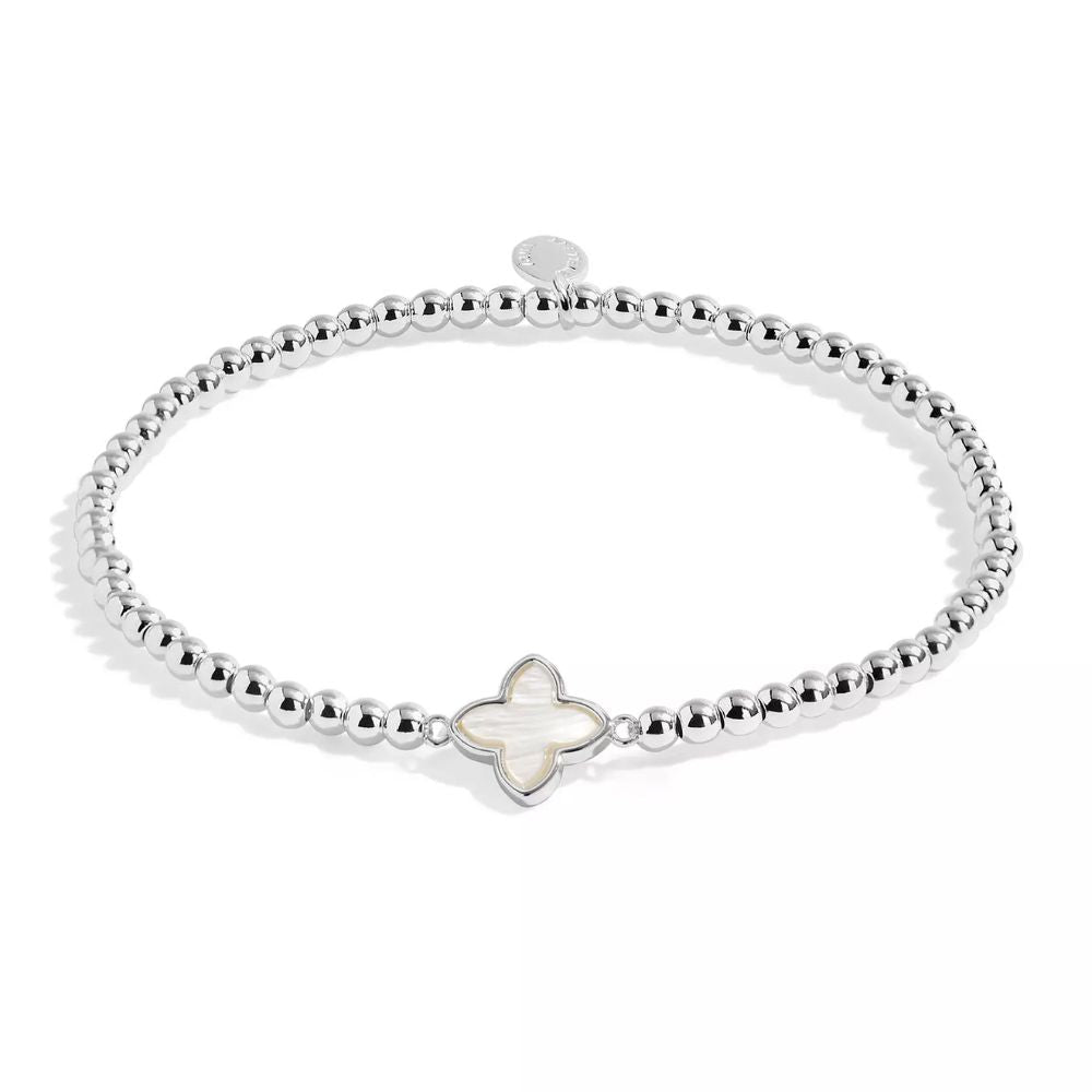 Joma Jewellery A Little 'Happy Birthday' Silver Plated Bracelet - Old Railway Line Garden Centre