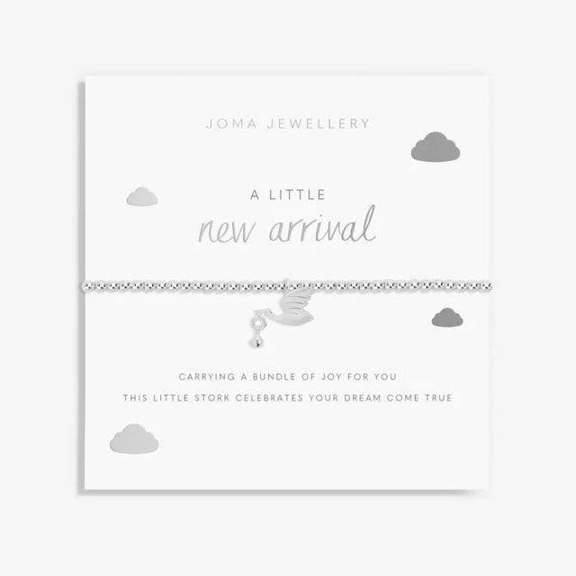 Joma Jewellery A Little 'New Arrival' Bracelet - Silver - Old Railway Line Garden Centre