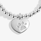 Joma Jewellery A Little 'Pets Leave Pawprints On Our Hearts' Bracelet