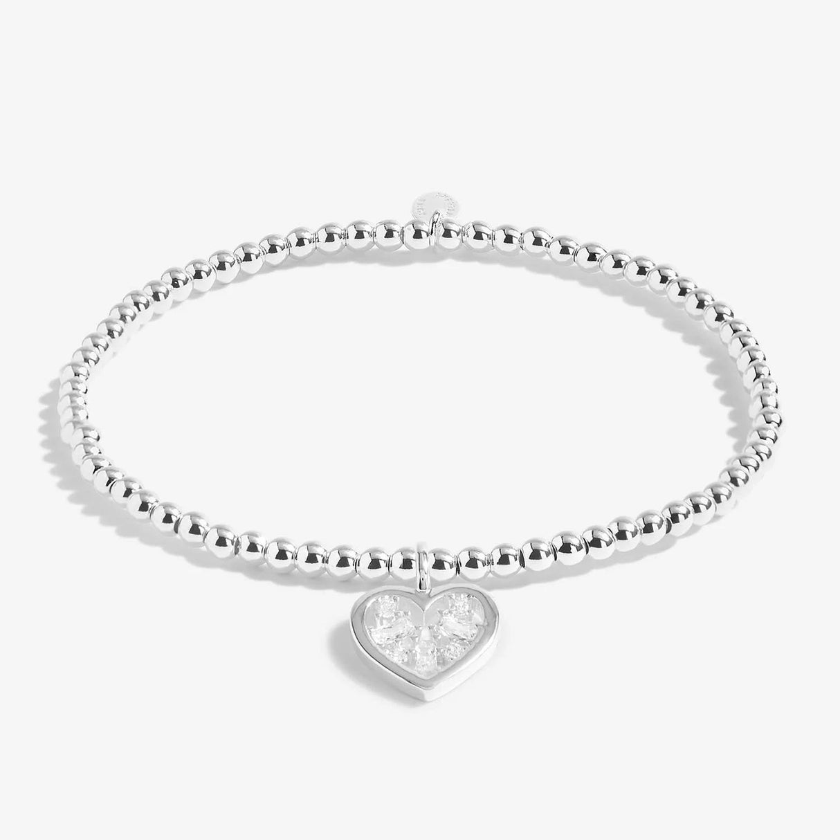 Joma Jewellery A Little 'Treasured Friend' Bracelet - Silver - Old Railway Line Garden Centre