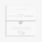 Joma Jewellery A Little 'Treasured Friend' Bracelet - Silver - Old Railway Line Garden Centre