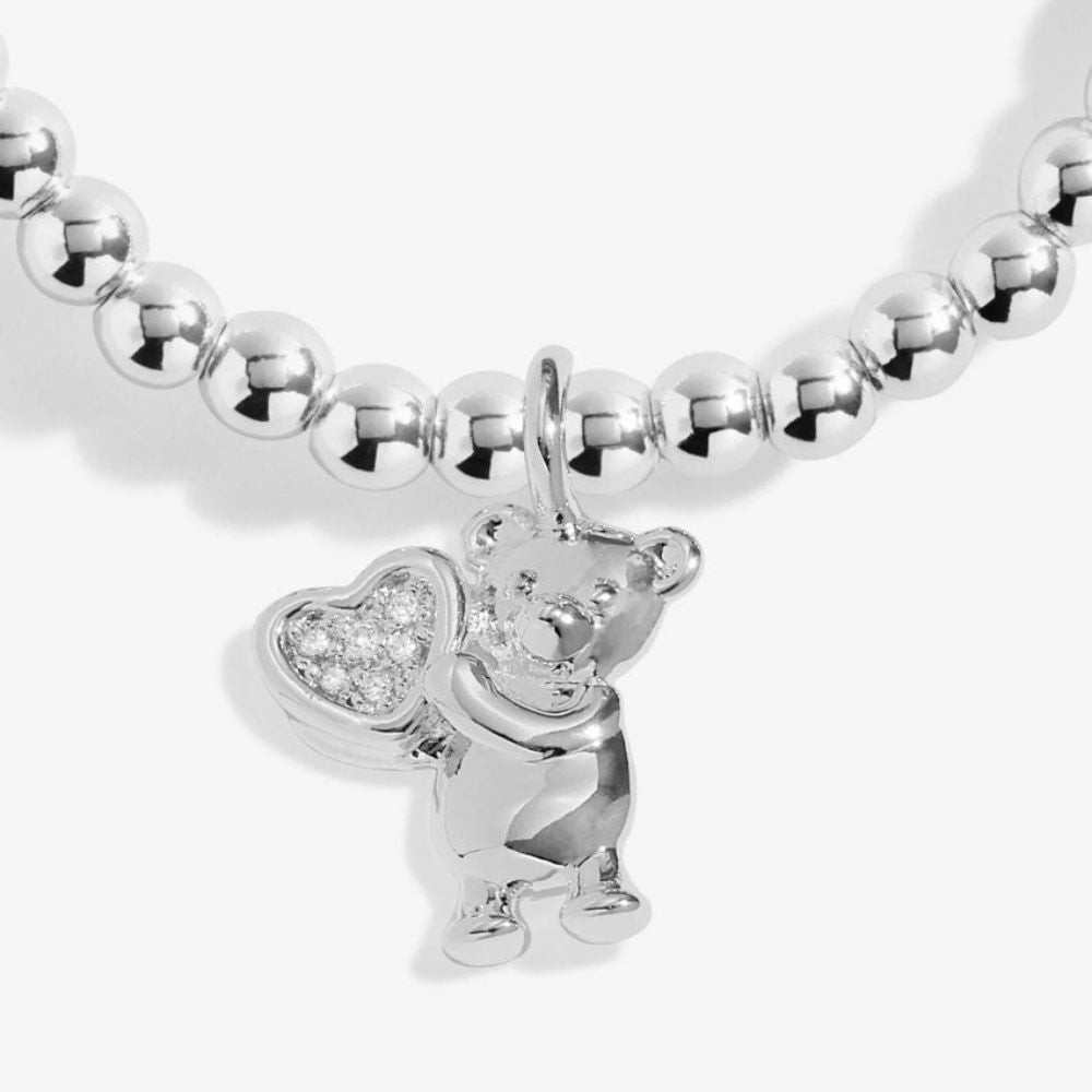 Joma Jewellery A Little 'Welcome To the World' Silver Plated Bracelet - Old Railway Line Garden Centre