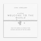 Joma Jewellery A Little 'Welcome To the World' Silver Plated Bracelet
