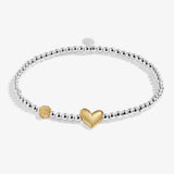 Joma Jewellery Birth Month A Little 'August' Bracelet in Silver and Gold Plating - Old Railway Line Garden Centre