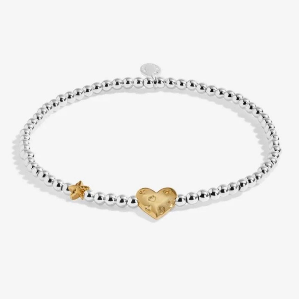 Joma Jewellery Birth Month A Little 'July' Bracelet in Silver and Gold Plating - Old Railway Line Garden Centre