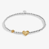 Joma Jewellery Birth Month A Little 'July' Bracelet in Silver and Gold Plating - Old Railway Line Garden Centre