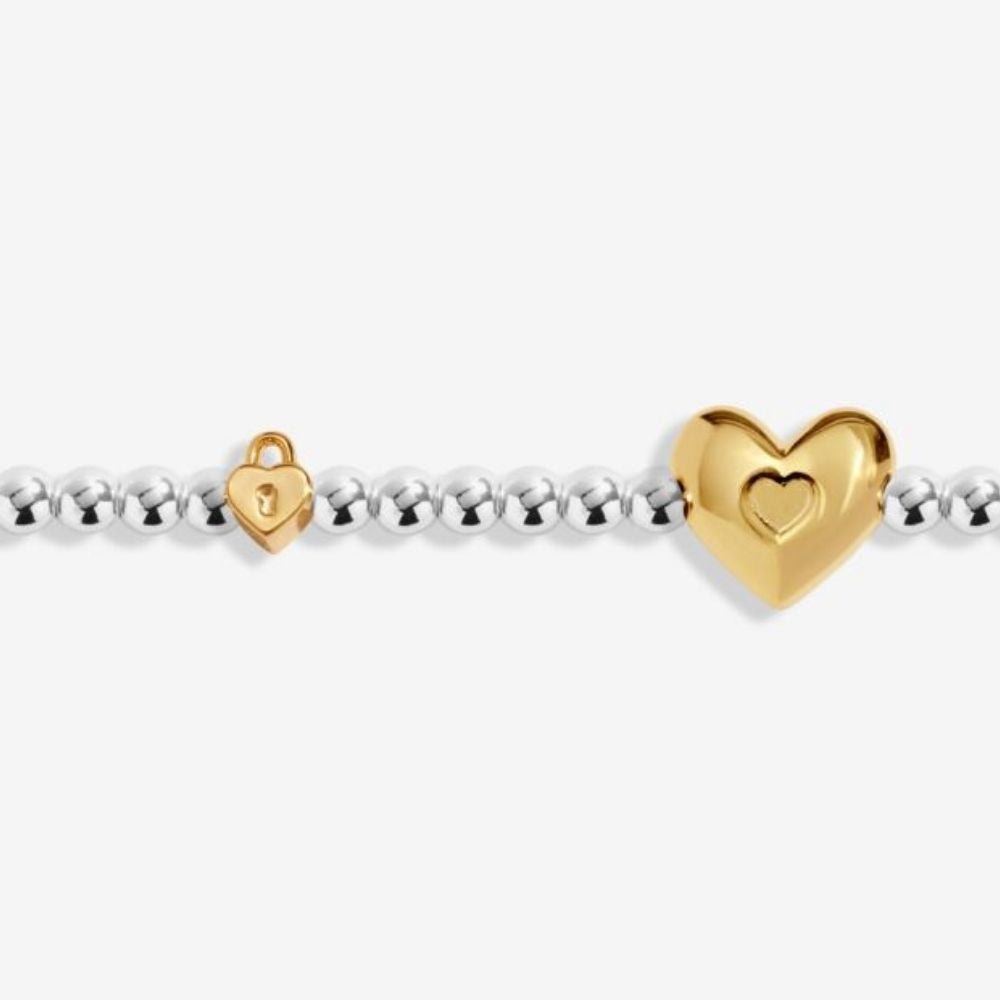 Joma Jewellery Birth Month A Little 'October' Bracelet in Silver and Gold Plating - Old Railway Line Garden Centre