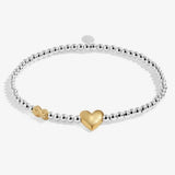 Joma Jewellery Birth Month A Little 'September' Bracelet in Silver and Gold Plating - Old Railway Line Garden Centre