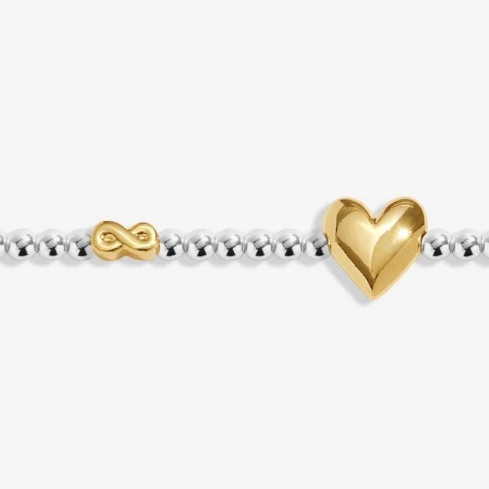 Joma Jewellery Birth Month A Little 'September' Bracelet in Silver and Gold Plating - Old Railway Line Garden Centre