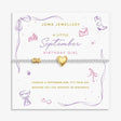 Joma Jewellery Birth Month A Little 'September' Bracelet in Silver and Gold Plating - Old Railway Line Garden Centre