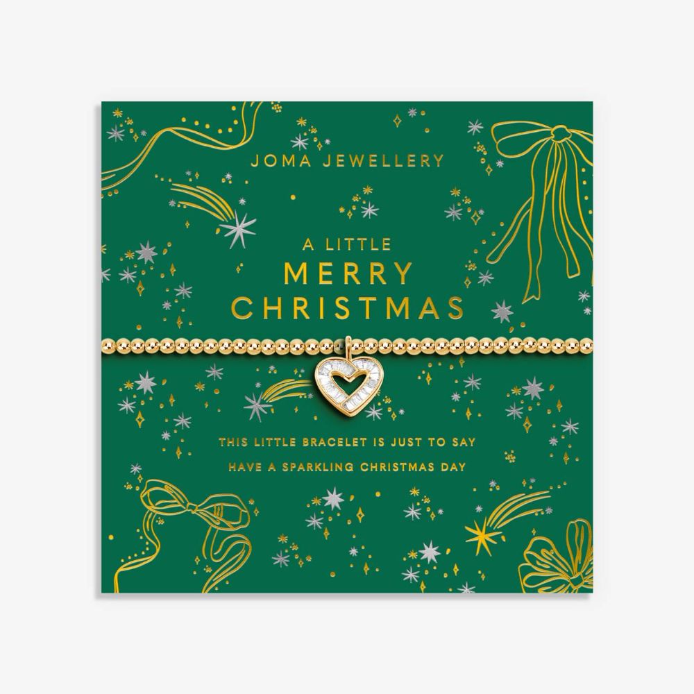 Joma Jewellery Christmas A Little 'Merry Christmas' Bracelet