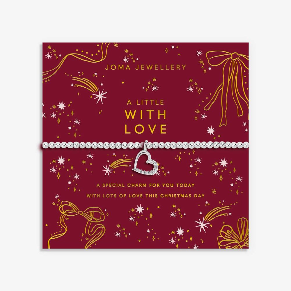 Joma Jewellery Christmas A Little 'With Love'  Bracelet