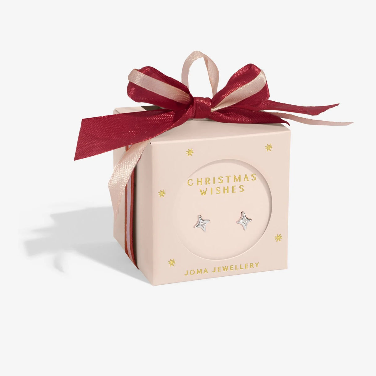 Joma Jewellery 'Christmas Wishes' Star Stud Earrings
