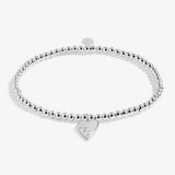 Joma Jewellery Confetti A Little 40th Birthday Silver Plated Bracelet - Old Railway Line Garden Centre