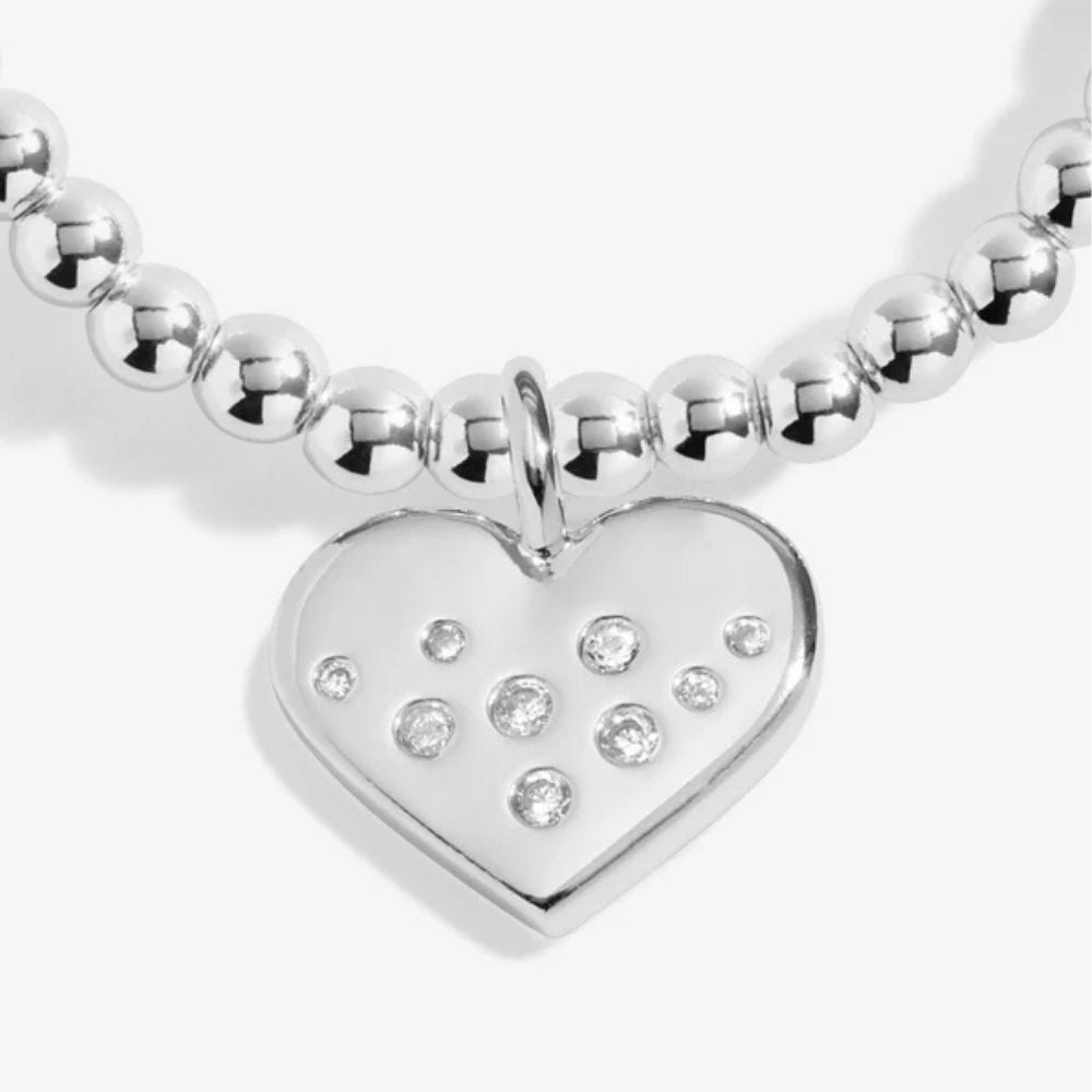 Joma Jewellery Confetti A Little 50th Birthday Silver Plated Bracelet - Old Railway Line Garden Centre