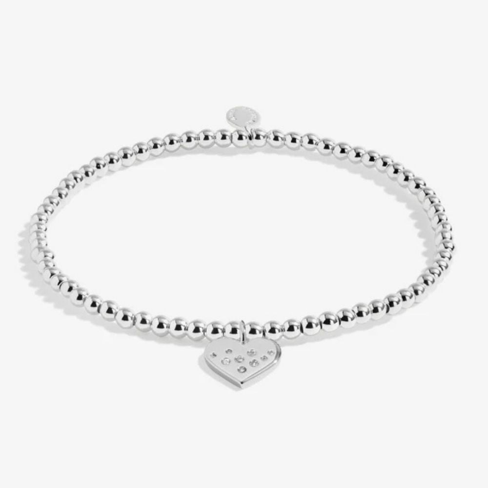 Joma Jewellery Confetti A Little 50th Birthday Silver Plated Bracelet - Old Railway Line Garden Centre