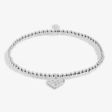 Joma Jewellery Confetti A Little 50th Birthday Silver Plated Bracelet - Old Railway Line Garden Centre
