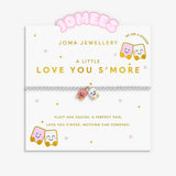 Joma Jewellery Kids A Little Jomees 'Love You S'more' Silver Bracelet