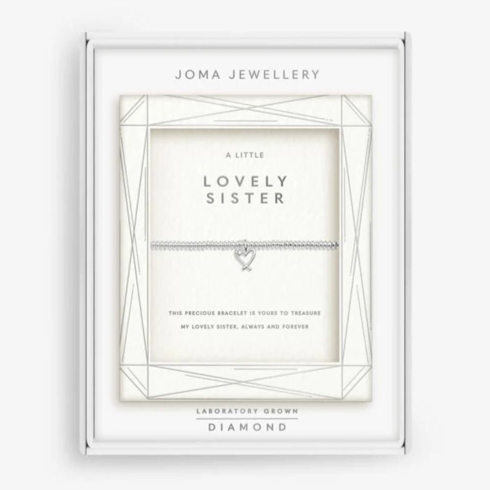 Joma Jewellery Lab Grown Diamond 'Lovely Sister' Bracelet