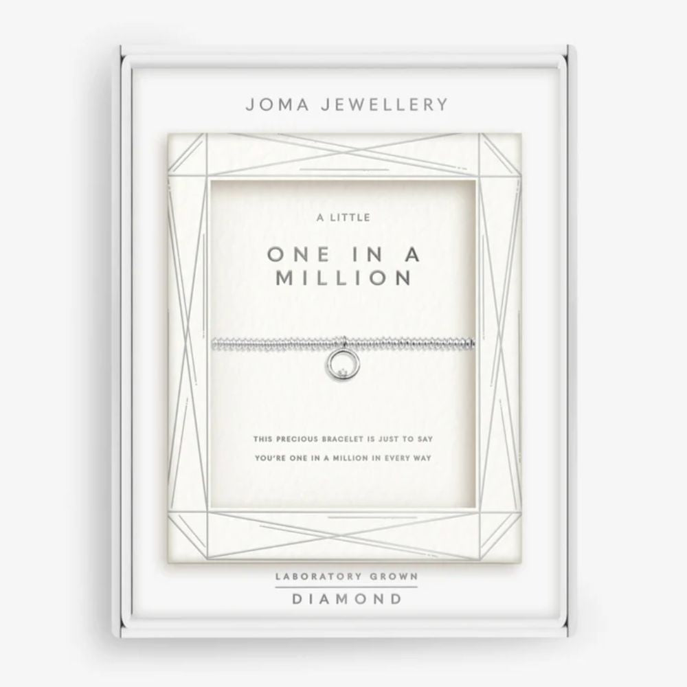 Joma Jewellery Lab Grown Diamond 'One in a Million' Bracelet