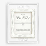 Joma Jewellery Lab Grown Diamond 'Wonderful Daughter' Bracelet
