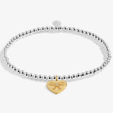 Joma Jewllery A Little 'To My Bestie On Your Birthday' Bracelet in Silver and Gold Plating - Old Railway Line Garden Centre