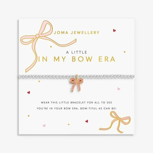 Joma Jewllery A Little Vibes 'In My Bow Era' Bracelet - Silver Plated - Old Railway Line Garden Centre