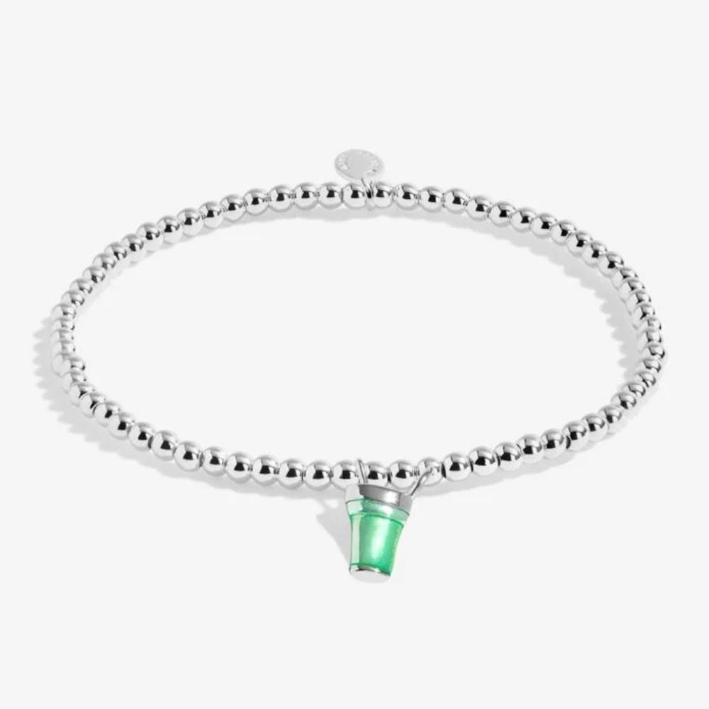 Joma Jewllery A Little Vibes 'Matcha Made In Heaven' Bracelet - Silver Plated - Old Railway Line Garden Centre