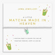 Joma Jewllery A Little Vibes 'Matcha Made In Heaven' Bracelet - Silver Plated - Old Railway Line Garden Centre