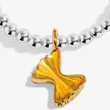 Joma Jewllery A Little Vibes 'Pasta La Vista' Bracelet - Silver Plated - Old Railway Line Garden Centre