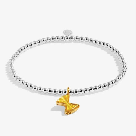Joma Jewllery A Little Vibes 'Pasta La Vista' Bracelet - Silver Plated - Old Railway Line Garden Centre