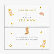 Joma Jewllery A Little Vibes 'Yeehaw' Bracelet - Silver Plated - Old Railway Line Garden Centre
