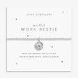 Joma Jewllery A Little 'Work Bestie' Bracelet - Silver Plated - Old Railway Line Garden Centre