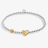Joma Jewllery Birth Month A Little 'June' Bracelet in Silver and Gold Plating - Old Railway Line Garden Centre
