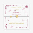 Joma Jewllery Birth Month A Little 'June' Bracelet in Silver and Gold Plating - Old Railway Line Garden Centre